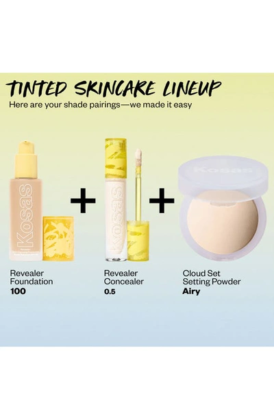 Kosas Revealer Skin-improving Foundation Spf25 With Hyaluronic Acid And Niacinamide Very Light Neutral 100 In Very Light Neutral 100