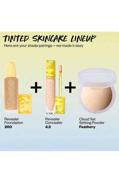 Kosas Revealer Skin-improving Foundation Spf25 With Hyaluronic Acid And Niacinamide Light Medium Neutral 2 In Light Medium Neutral 200