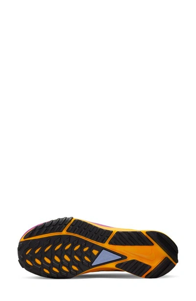 Shop Nike React Pegasus Trail 4 Running Shoe In Purple Smoke/ Purple/ Orange