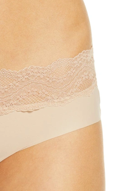 Shop B.tempt'd By Wacoal B.bare Hipster Panties In Au Natural