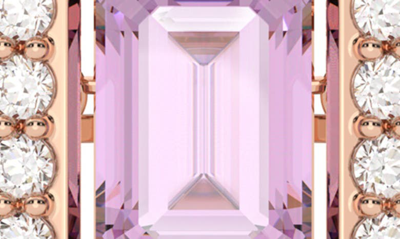 Shop Swarovski Millenia Dancing Pendant Necklace In Purple