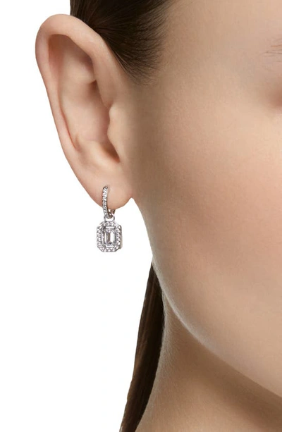 Shop Swarovski Millenia Dancing Crystal Drop Earrings In White