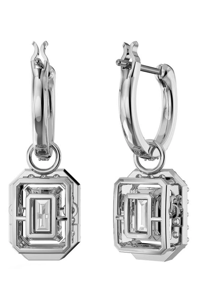 Shop Swarovski Millenia Dancing Crystal Drop Earrings In White