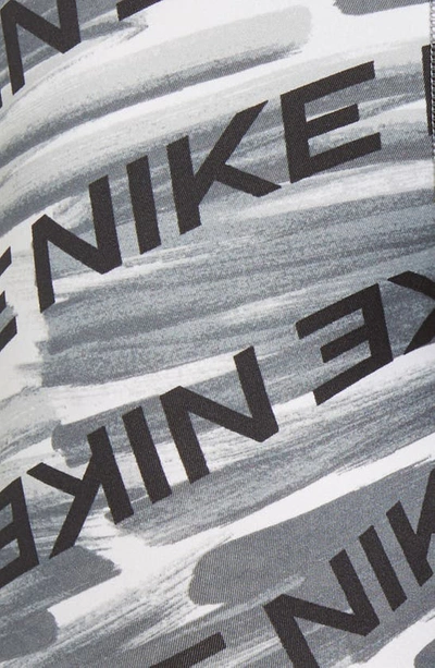 Shop Nike Essential Micro Boxer Briefs In Watercolor Print/ Black