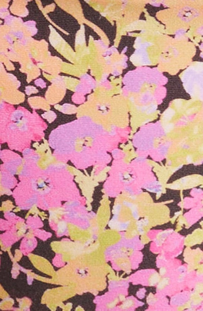 House Of Cb Kos Reversible Mid-rise Bikini Bottoms In Pink