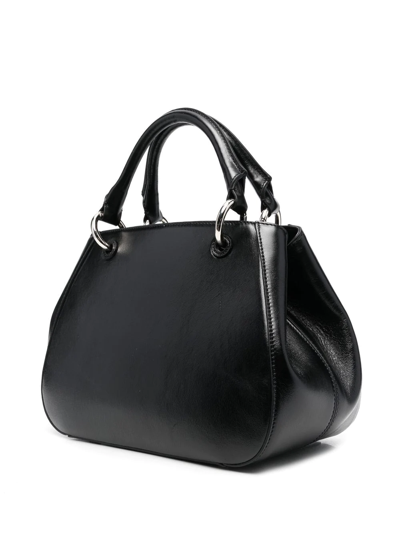 Shop Vivienne Westwood Judy Shopper Tote Bag In Black