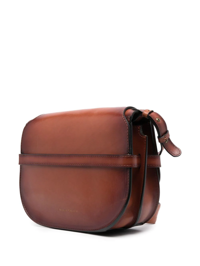 Shop Officine Creative Leather Cross Body Bag In Brown