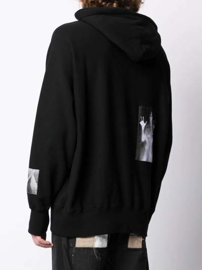 Shop Undercover X Psycho House-graphic Hoodie In Black