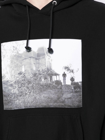 Shop Undercover X Psycho House-graphic Hoodie In Black