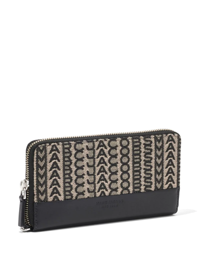 Shop Marc Jacobs The Continental Wristlet Wallet In Black