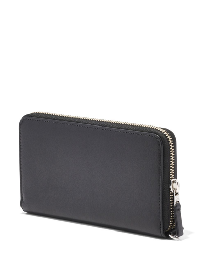 Marc Jacobs The Slim Continental Wallet In Black