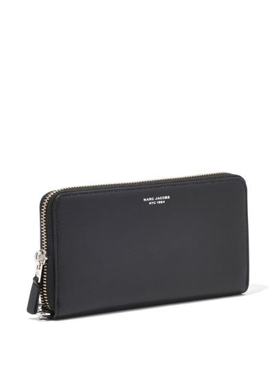 Shop Marc Jacobs The Continental Wristlet Wallet In Black