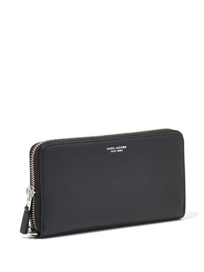 Marc Jacobs The Slim Continental Wallet In Black