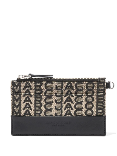 Shop Marc Jacobs The Top Zip Wristlet Wallet In Black