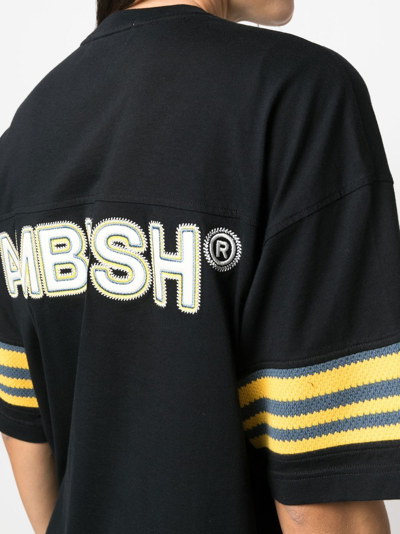 Shop Ambush Logo-print Short-sleeve T-shirt In Black