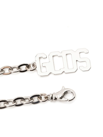 Shop Gcds Logo-lettering Choker Necklace In Grün