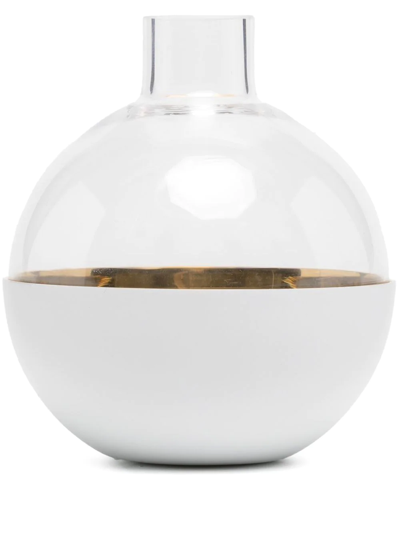 Shop Skultuna Pomme Candle Holder In Gold