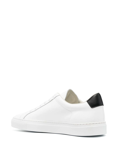 Shop Common Projects Retro Low-top Sneakers In Weiss