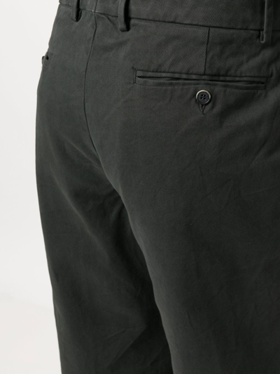 Shop Barena Venezia Straight-leg Chino Trousers In Grau