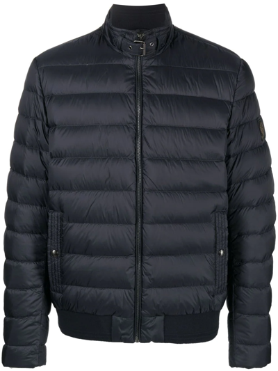 Shop Belstaff Down-padded Puffer Jacket In Blau