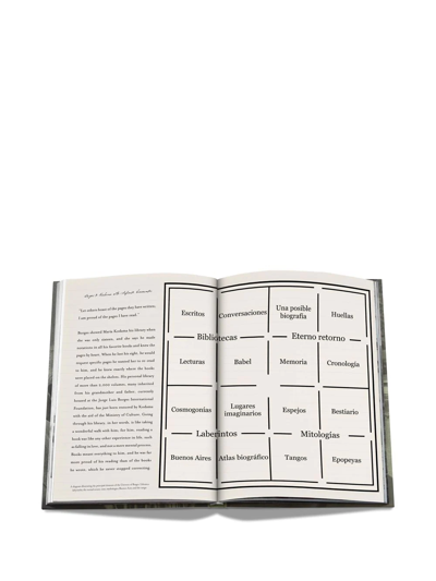 Assouline Jorge Luis Borges & María Kodama: The Infinite Encounter Book In Grau
