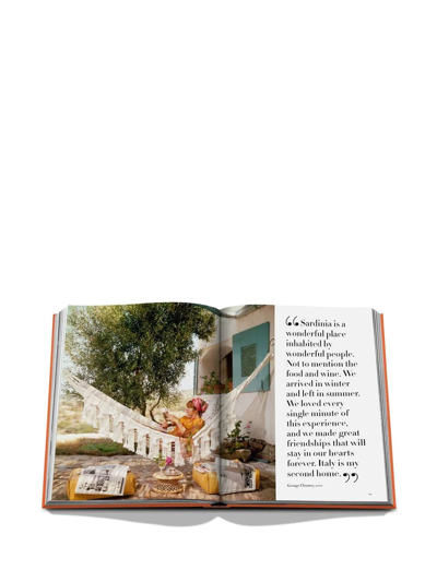 Assouline Costa Smeralda Book In Orange