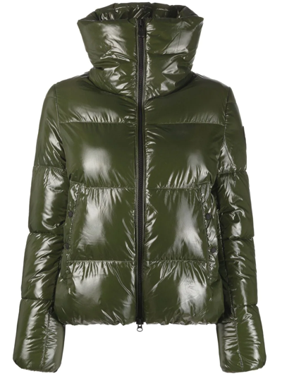 Save The Duck Isla Padded Jacket In Green