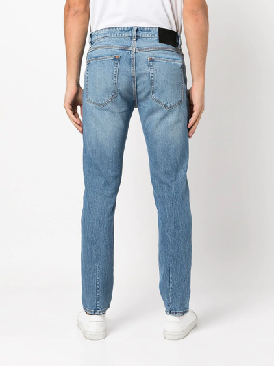 Shop Neuw Ray Straight-leg Jeans In Blau