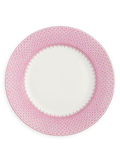 Shop Mottahedeh Pink Lace Dinner Plate