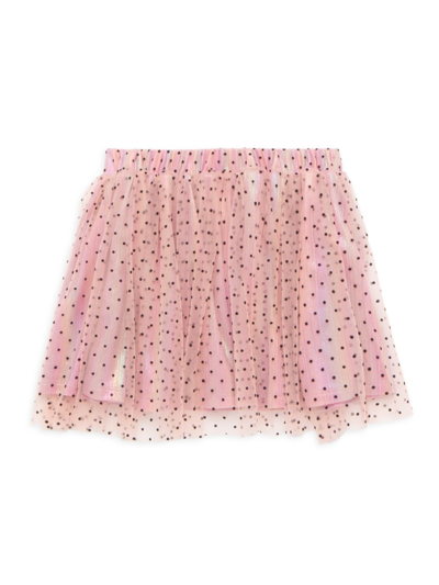 Shop Imoga Little Girl's Helen Iridescent Polka Dot Skirt