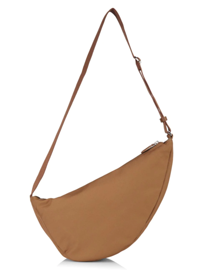 Shop The Row Women's Slouchy Banana Two Shoulder Bag In Taupe