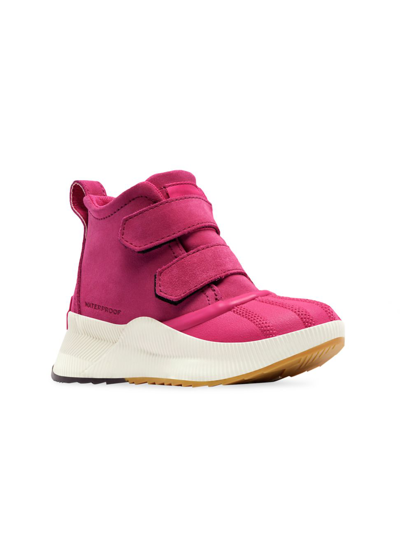 Shop Sorel Girl's Out N About Classic Alpaca Boots In Cactus Pink Sea Salt
