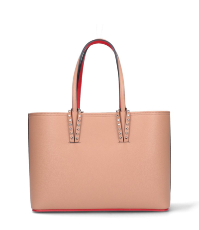 Shop Christian Louboutin Cabata Small Tote Bag In Pink