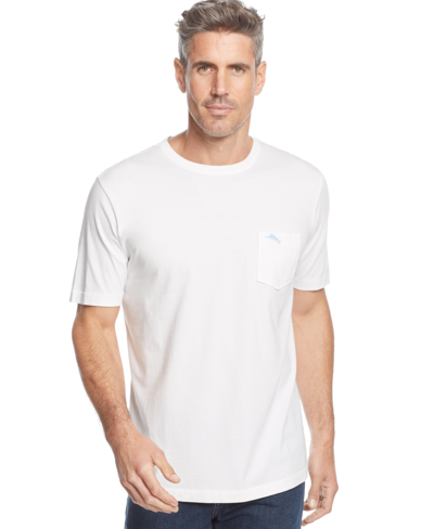 Shop Tommy Bahama Men's Bali Sky Short Sleeve Crewneck T-shirt In White
