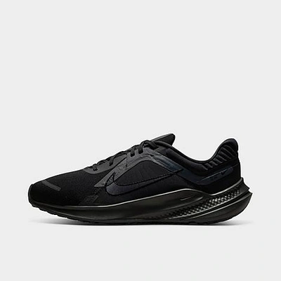 Shop Nike Men's Quest 5 Road Running Shoes In Black/dark Smoke Grey