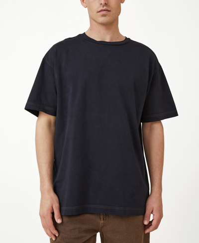 Shop Cotton On Men's Heavy Weight T-shirt In Black