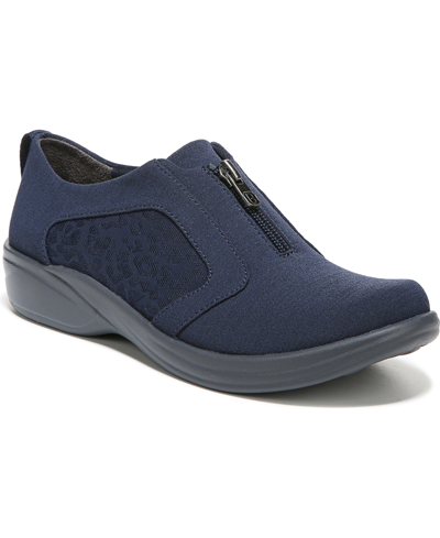 Shop Bzees Poetic Washable Sneakers Women's Shoes In Navy Fabric