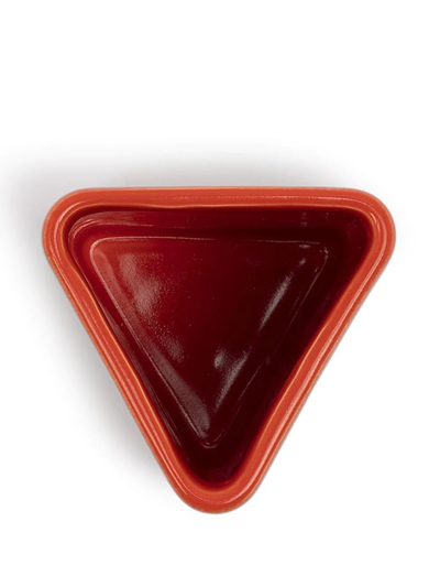 Raawii Small Canvas Vase In Red