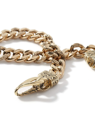 Shop John Hardy 18kt Yellow Gold Asli Classic Chain Bracelet