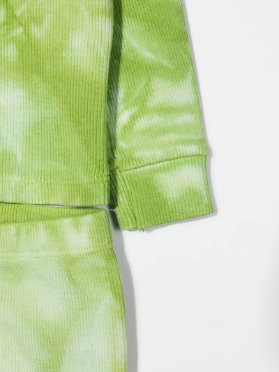 Shop Studio Clay Benji Tie-dye Tracksuit In Green
