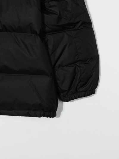 Shop Ralph Lauren Logo-embroidered Padded Jacket In Black