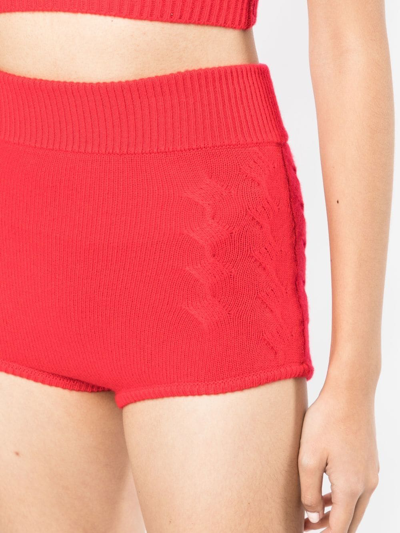 Cashmere In Love Mimie Cashmere-blend Knickers In Grey