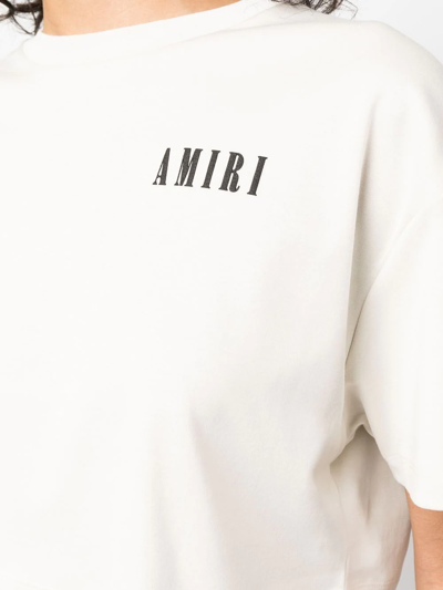 Amiri Petite Graphic Print Crew Neck T-Shirt