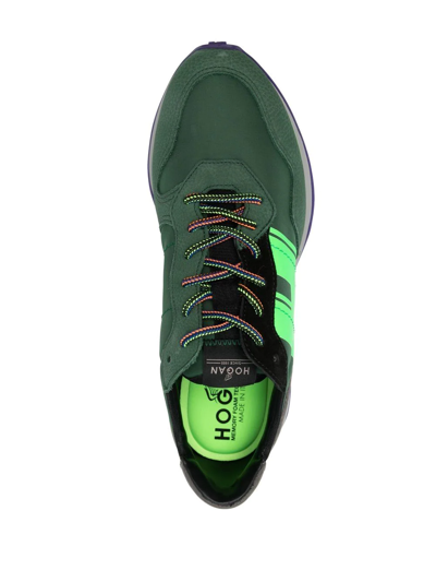 Hogan H607 Allacciato H Fluo In Green