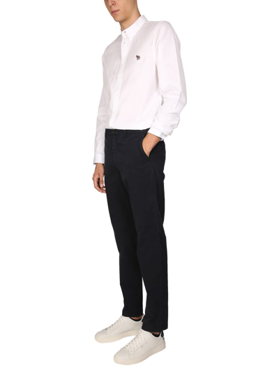 Shop Ps By Paul Smith Regular Fit Shirt In Bianco