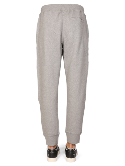 Shop Ps By Paul Smith Jogging Pants With Zebra Patch In Grigio