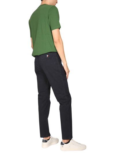 Shop Ps By Paul Smith Regular Fit Pants In Blu