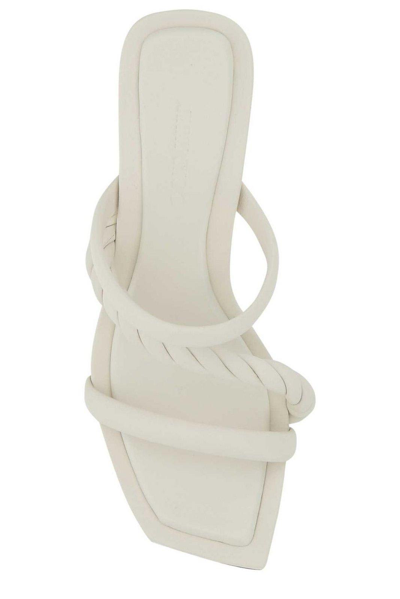 Shop Jimmy Choo Diosa 90 Sandals In Yellow Cream