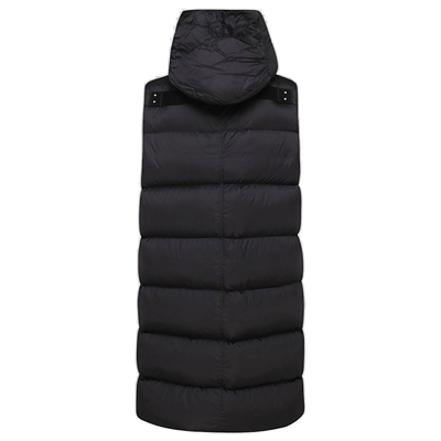 Shop Rick Owens Sleeveless Quilted Puffer Gilet In Black