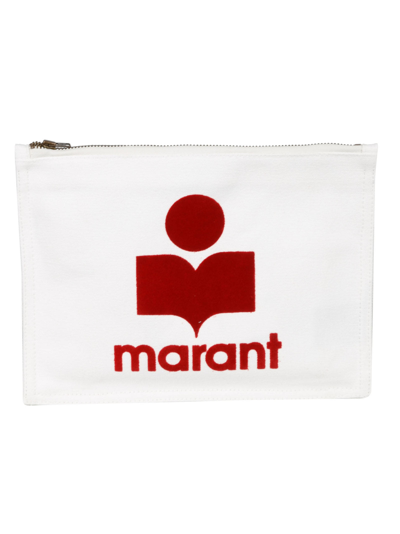 Shop Isabel Marant Nettia Clutch In 23ec